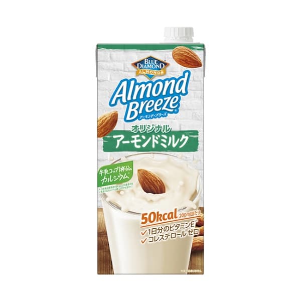 Front view of product: Almond Breeze Almond Milk, Original