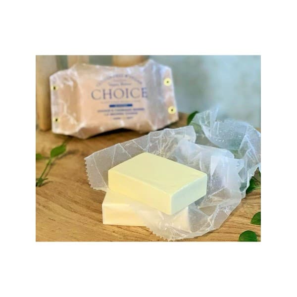 Front view of product: CHOICE Fromage Fermented Vegan Butter Spread, Hard