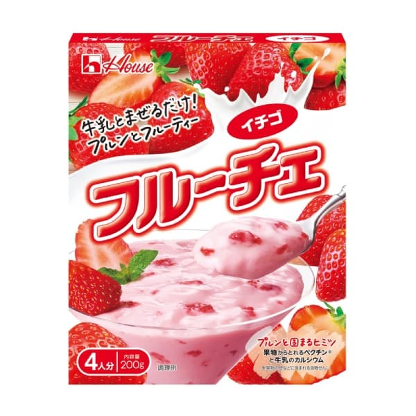 Front view of product: House Fruiche, Strawberry