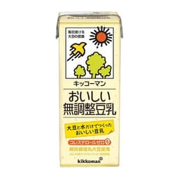 Front view of product: Kikkoman Delicious Unadjusted Soymilk