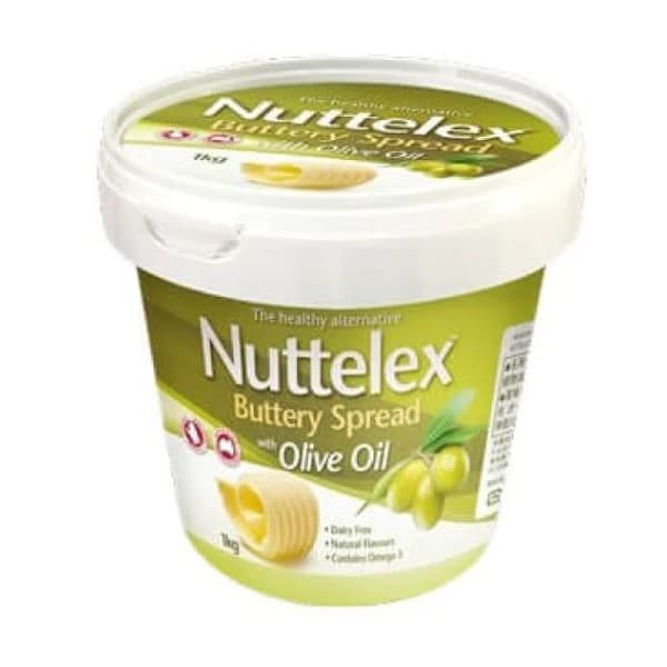 Front view of product: Nuttelex Buttery Spread with Olive Oil