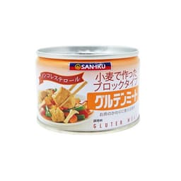 Front view of product: San-Iku Gluten Meat
