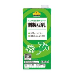 Front view of product: TOPVALU Adjusted Soymilk